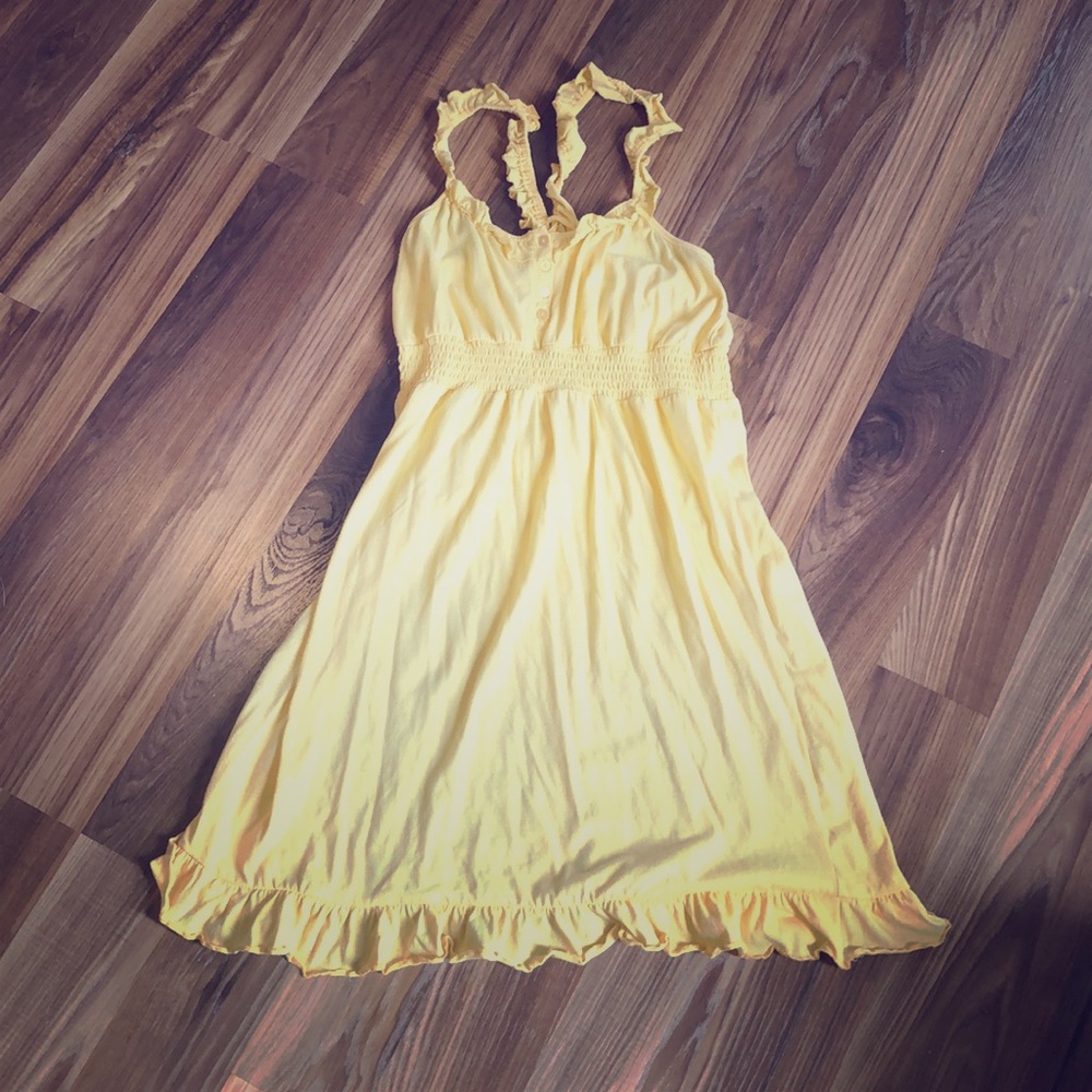 ☀️3 for $25 Energie Yellow Sun Dress